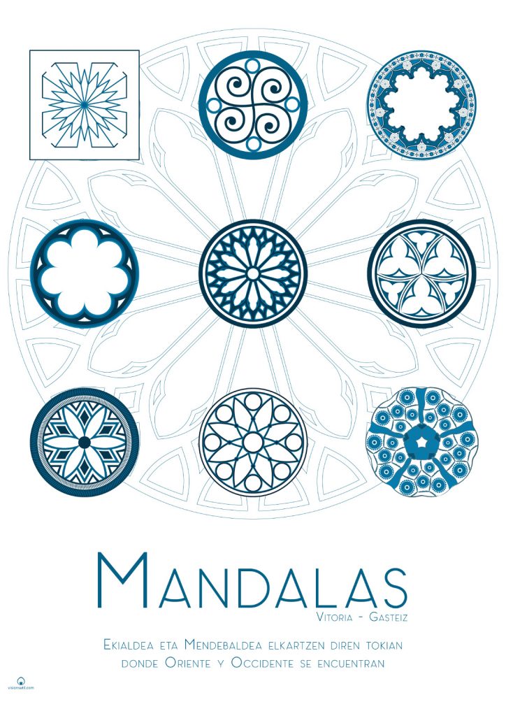 Mandalas en Centros Cívicos de Vitoria Gasteiz