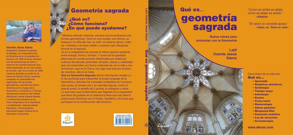 Tapa del libro Qué es... geometría sagrada editorial Deva's de Buenos Aires