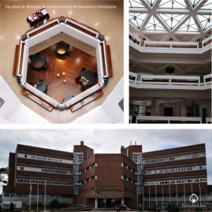 El Hexágono: edificio de la Facultad de Biología de la Universidad de Navarra