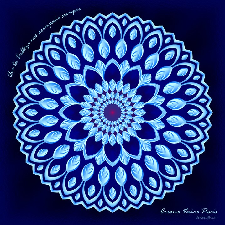 Todo es vibración. Mandala de VisiónSutil y nuevArmonía