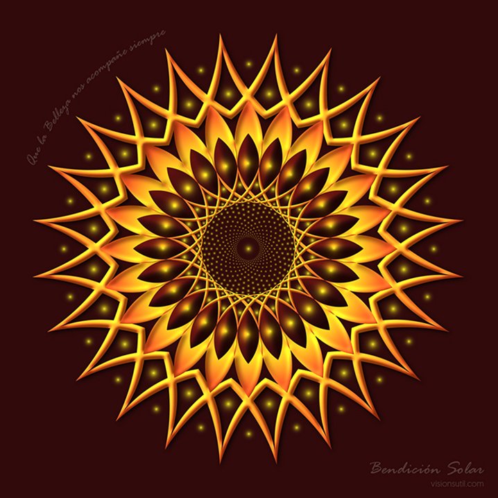 Todo es vibración. Mandala de VisiónSutil y nuevArmonía