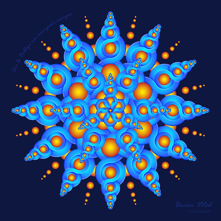 Todo es vibración. Mandala de nuevArmonía y VisiónSutil