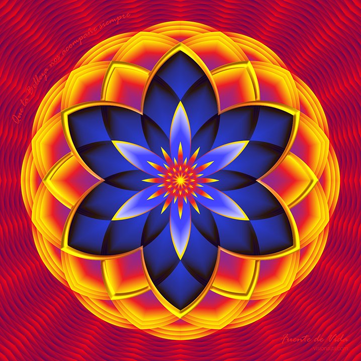 Todo es vibración. Mandala de nuevArmonía y VisiónSutil
