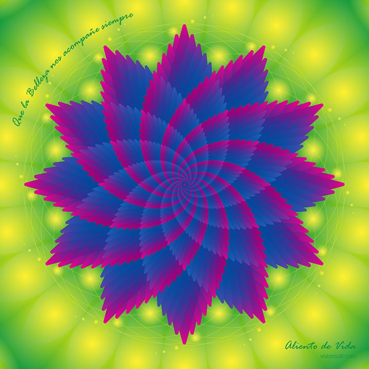 Todo es vibración. Mandala de nuevArmonía y VisiónSutil