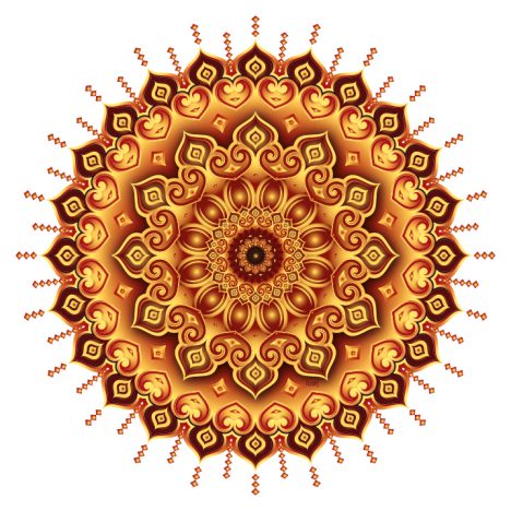 Mandala inspirado en Geometría Sagrada de VisionSutil y nuevArmonia