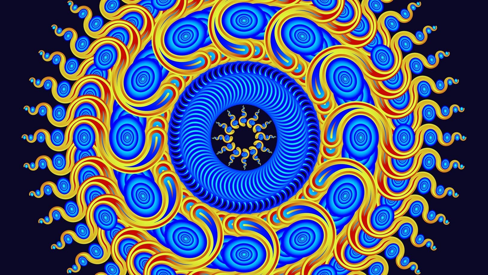 Mandala realizado por VisionSutil y nuevArmonía