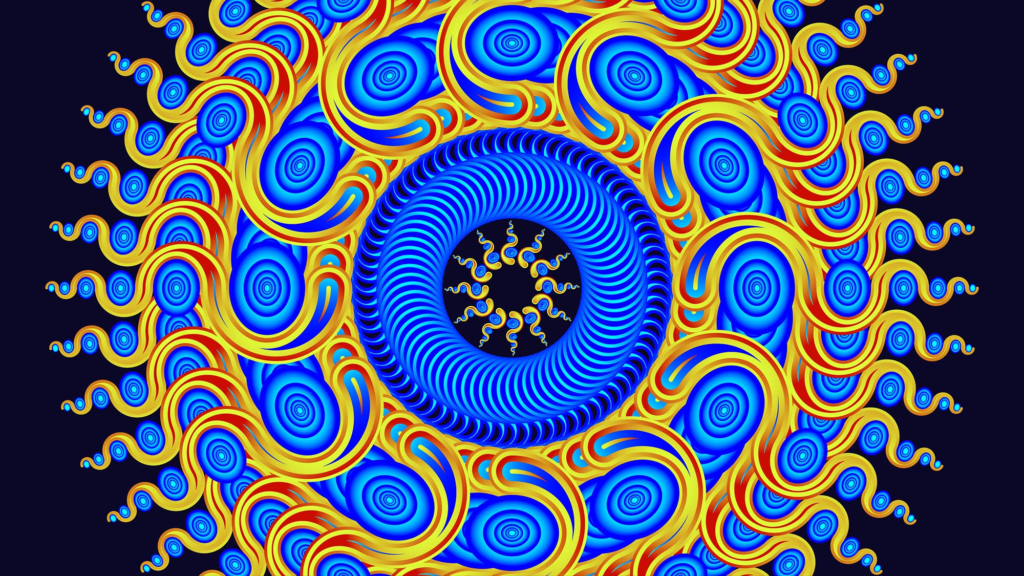 Mandala realizado por VisionSutil y nuevArmonía