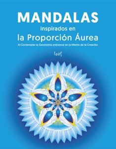 Tapa del libro Mandalas inspirados en la Proporcion Aurea