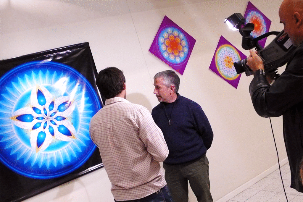 Exposición de mandalas en San Rafael